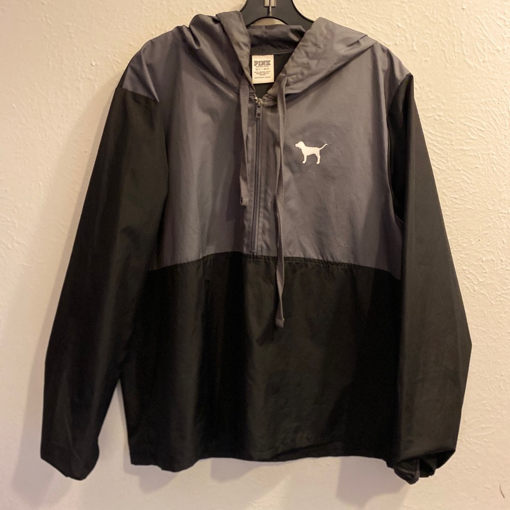 PINK Pullover Windbreaker